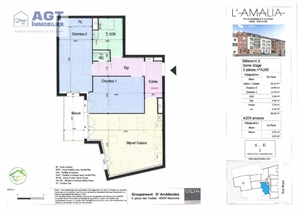 appartement à la vente -   60000  BEAUVAIS, surface 63 m2 vente appartement - APR616686